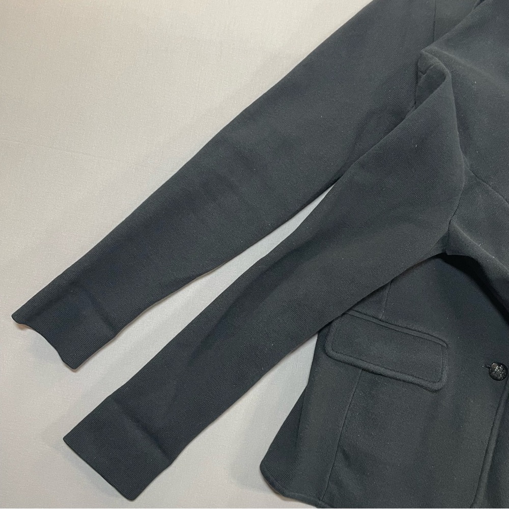 Lauren Ralph Lauren Combed Cotton-Blend Sweater Blazer - Womens Petite Medium - Picture 8 of 14